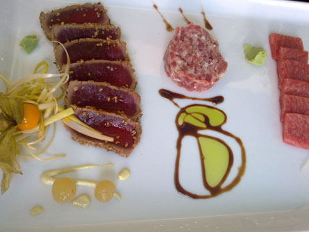 Sashimi, tataki y tartare