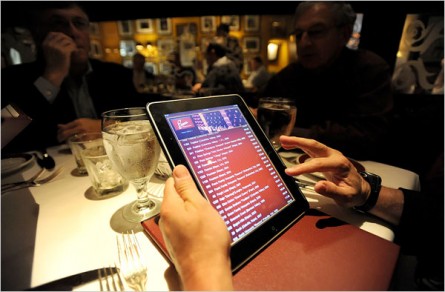 El iPad incrementa las ventas de vinos en los restaurantes – Redacción 0