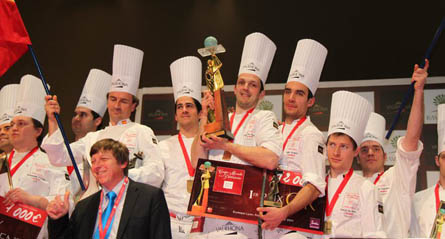 España decepciona en el Bocuse d’Or pero gana en pastelería y cátering 2