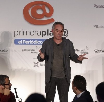 Ferran Adrià: «La creatividad es buscarse la vida» 0