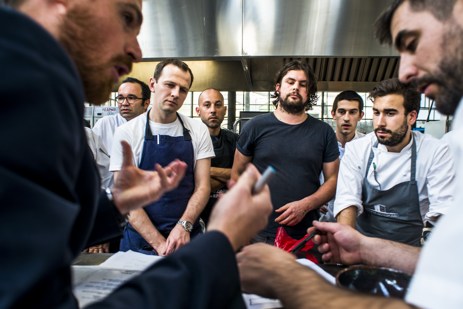 Reunión de cocineros - Sangue Na Guelra. Foto: Gonçalo Villaverde