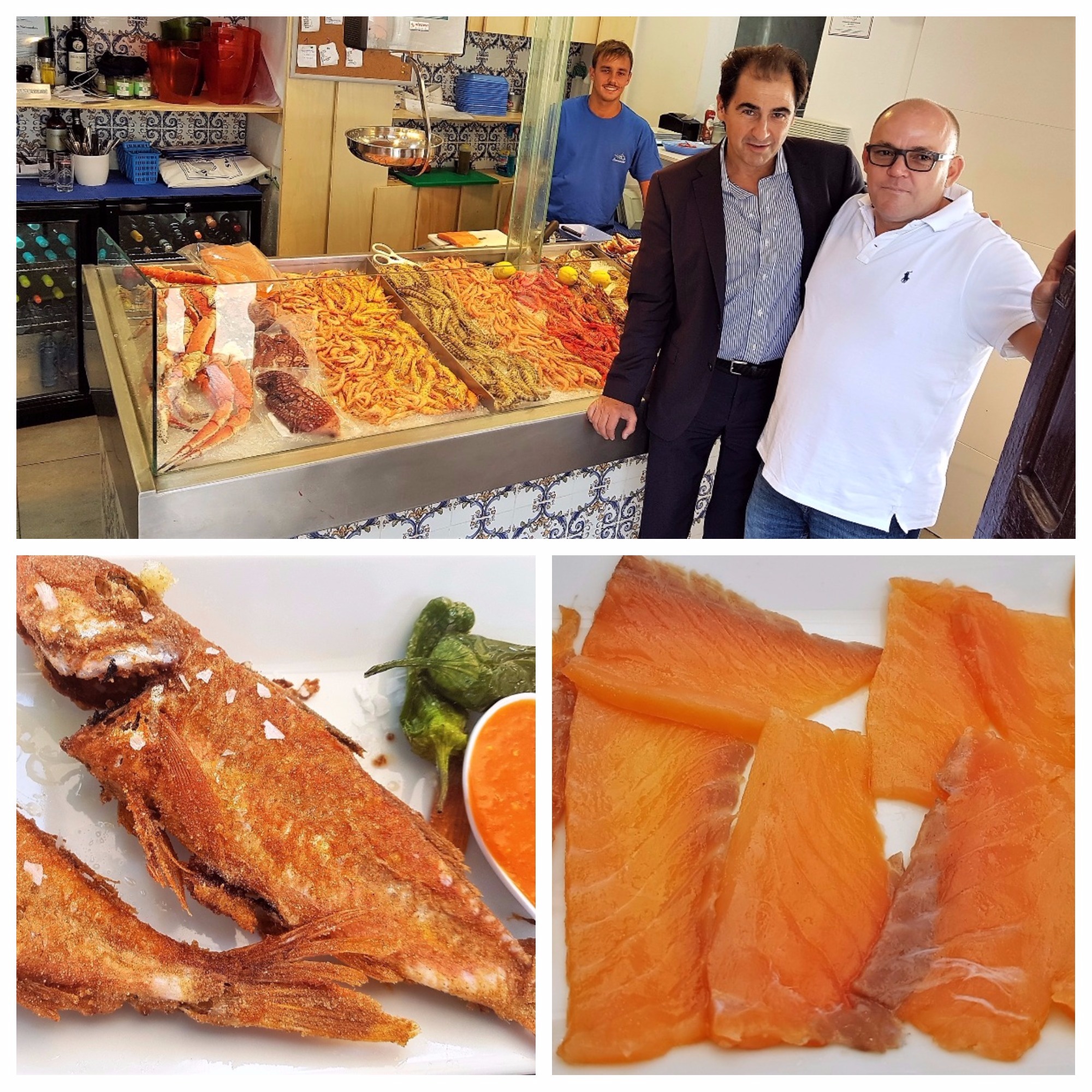 José LuisMatais y Nicomedes. Salmonetes. Salón de Uga. El capricho de Nicomedes. Santa Cruz de Tenerife. Tenerife. Fotos: Xavier Agulló.