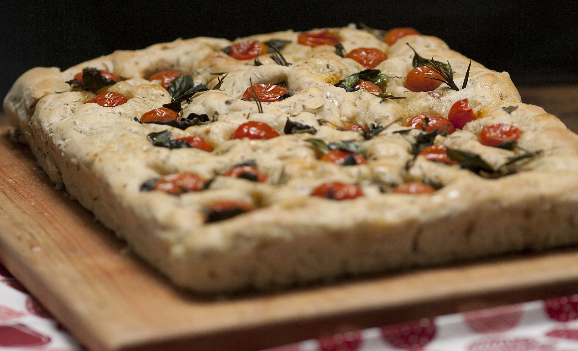 Una focaccia extravagante 0