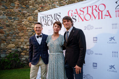 Joan Junyent (Windsor ), Farrero (El Ventador) y Albert Sastregener (Bo.Tic) fueron los tres premiados