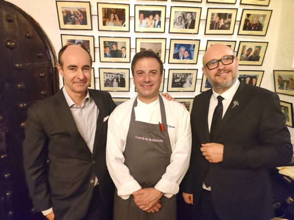 Juan Manuel del Rey, David García y Santi Carrillo. Foto A. Luchini.