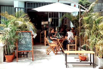 La terraza de La capitana. Pueblo Libre.