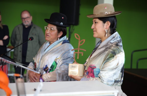 Cholitas bolivianas