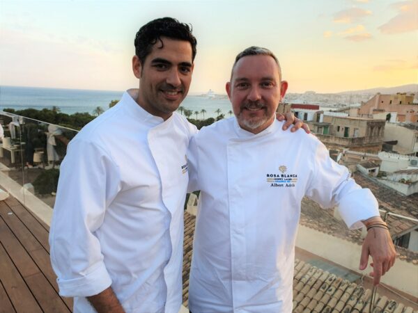 Andreu Genestra y Albert Adrià. Hotel Es Príncep. Palma de Mallorca. Foto: Xavier Agulló.