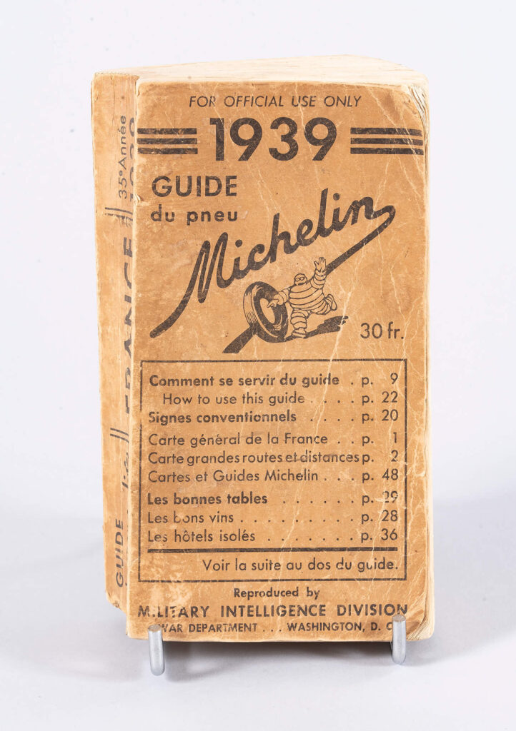 Guía Michelin Francia 1939