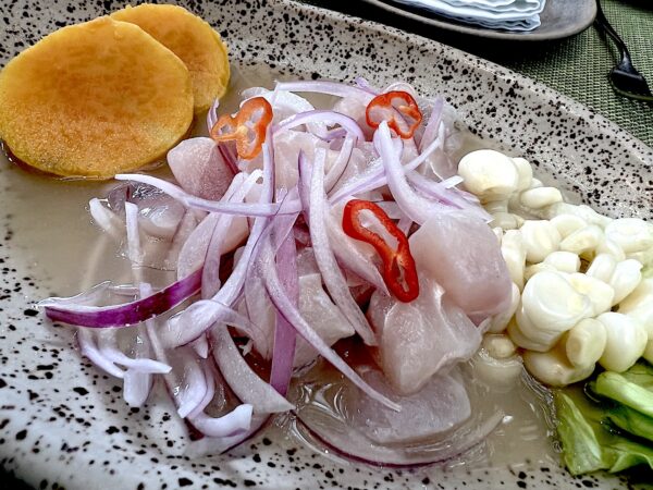 Cebiche de mero