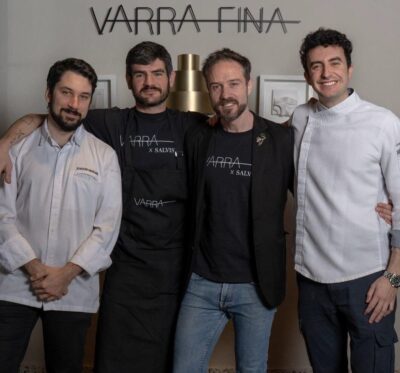 Joaquín Serrano, Gonzalo Menéndez, Juanma Galán y Jorge Velasco (Varra, Madrid)