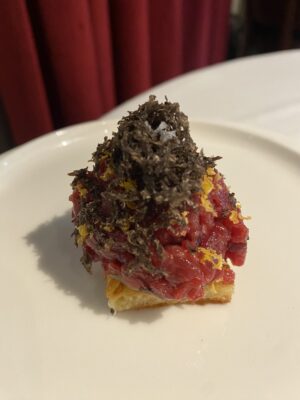 Steak tartar de Varra (Madrid)