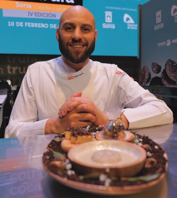 Rubén Arnanz gana el IV Concurso Internacional Cocinando con Trufa de Soria