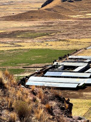 Una qusería en pleno altiplano andino. Foto, Camil Zegarra.