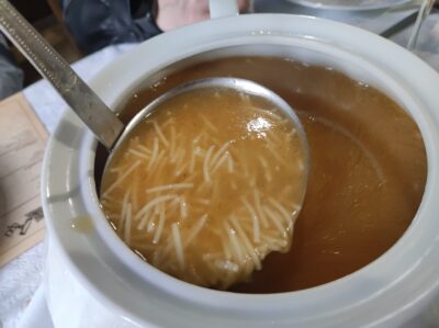 Tercer vuelco del cocido maragato: la sopa