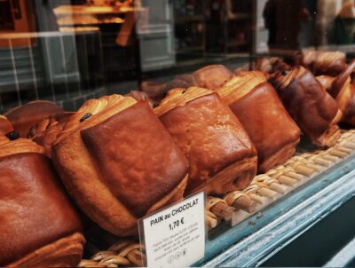 Pain au chocolat en Du pain et des idées