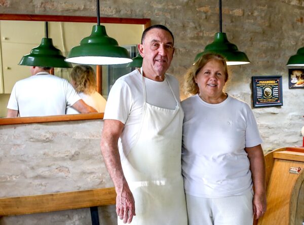 Santiago Libertini y Betina Álvarez. Foto, Matías Santos