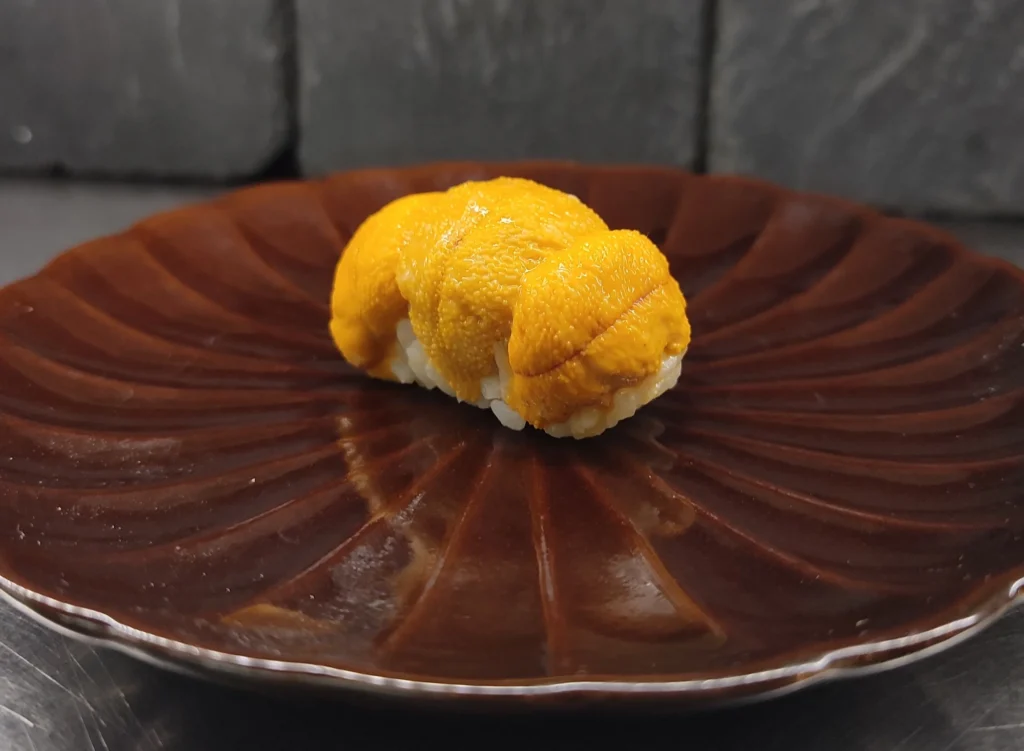 Nigiri de erizo. Pancha Echeverría en Naoki