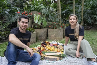 Verónica Botero y Carlos Posada.