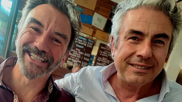 La imagen muestra a Andrés Ridois y José Miguel Viu Bottini