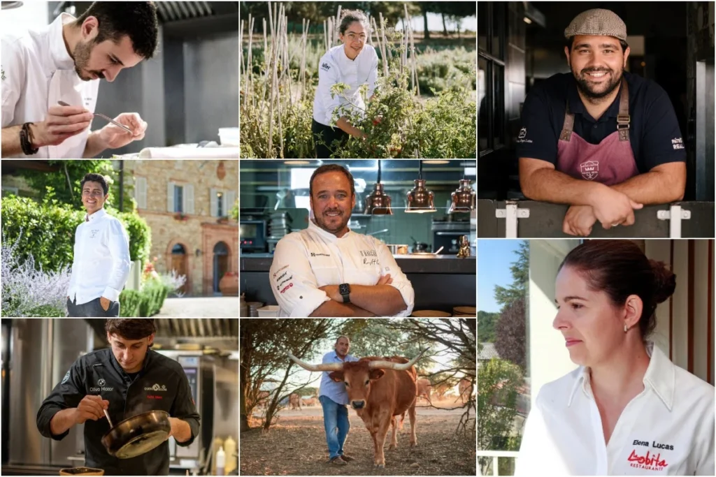 Xune Andrade, Juan Camilo Quintero, Rafel Muria, Sara Ferreres, Rodrigo Castelo, José Gordón, Filipe Ramalho y Elena Lucas